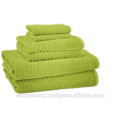 lime green bath towels